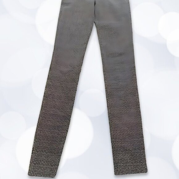 Long Tall Sally Skinny Pants Geometric Pattern Design Stretchy Fabric Women's 4 - Picture 2 of 5